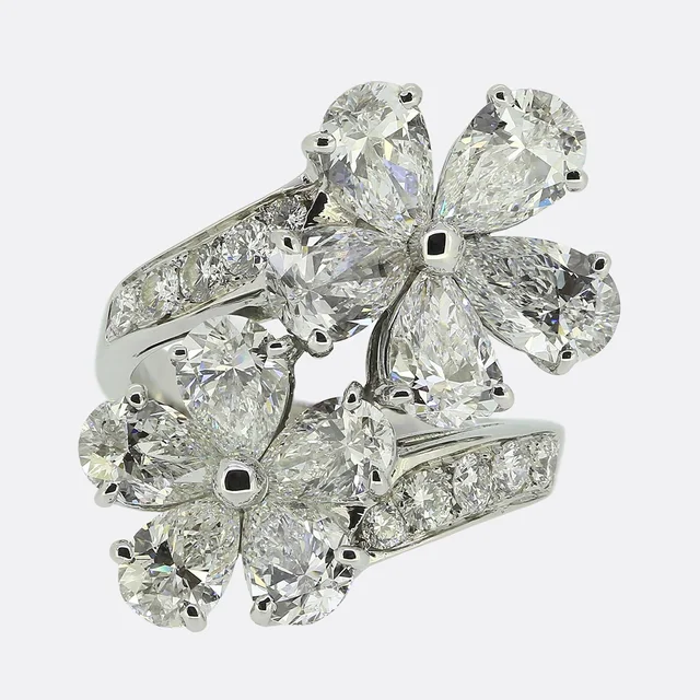 Bvlgari Diamond Contraire Ring from The Vintage Jeweller