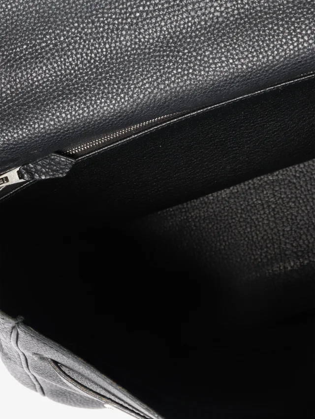 Hermès Black 2008 Kelly 28 bag in Black Leather from Sign of the Times, photo 7 of 9