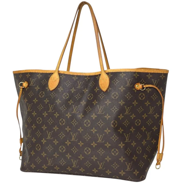 Louis Vuitton Neverfull GM Tote Bag Monogram Brown in Brown from The Reluxe