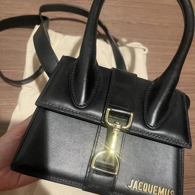 Jacquemus Women's Shoulder bags - Black in black from Depop, photo 1 of 1