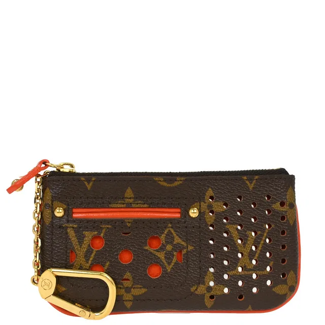 Louis Vuitton Monogram Perfo Pochette Cles Coin Purse M95222 in Canvas from AMORE Vintage Tokyo