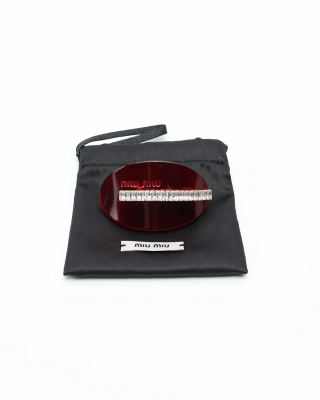 Miu Miu Rhinestone Hair Clip from A Retro Tale, photo 5 of 5