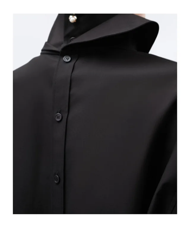 Carven Orchid shirt in light shirting, photo 3 of 3 from SENSER