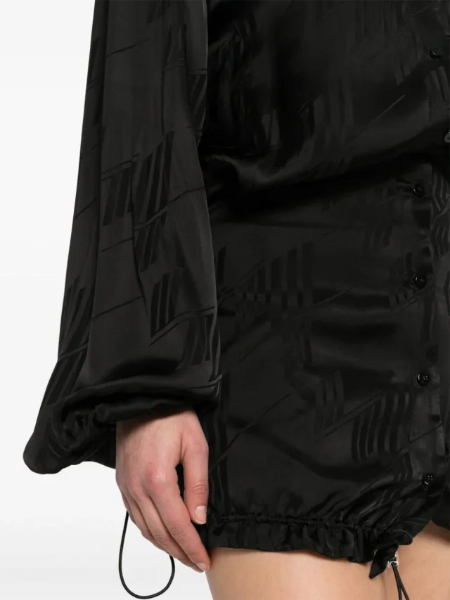 The Attico Logo Mini Dress, photo 2 of 5 from Balardi