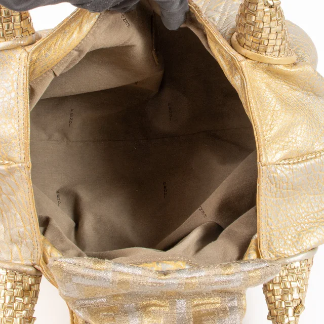 Fendi Spy Bag in Gold Leather from Labellov, photo 5 of 8