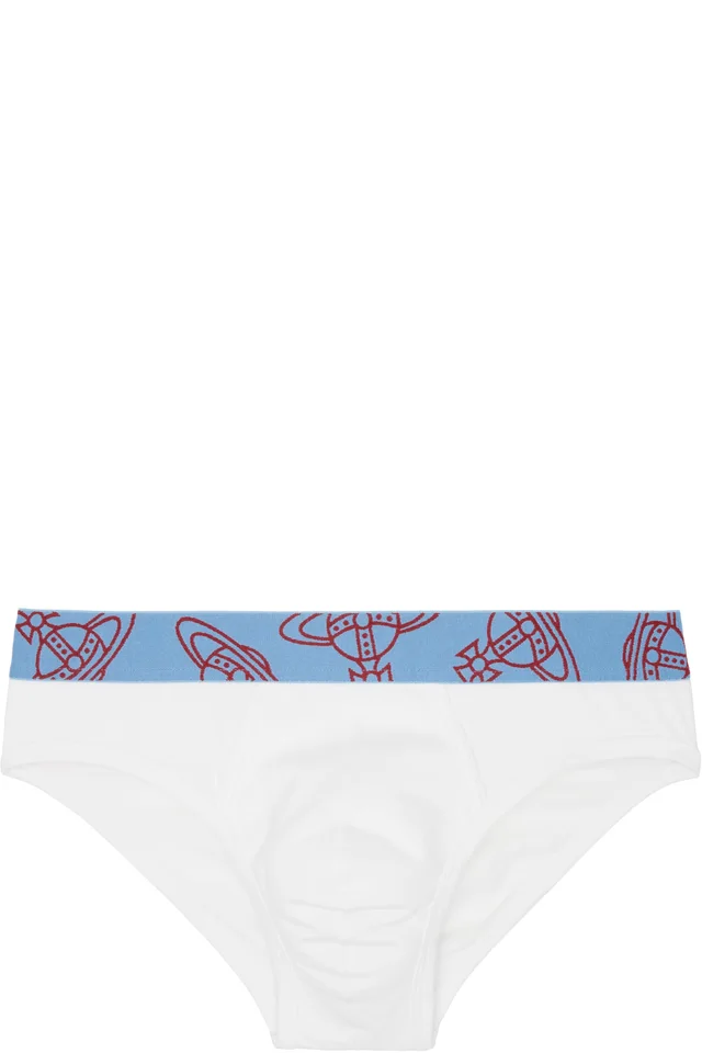 Vivienne Westwood Three-Pack Multicolor Slip Band Briefs, photo 4 of 7 from SSENSE