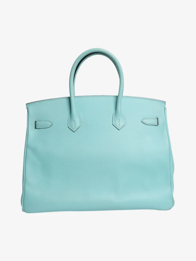 Hermès Atol blue birkin 35 in epson in Blue Leather from Sign of the Times, photo 2 of 9
