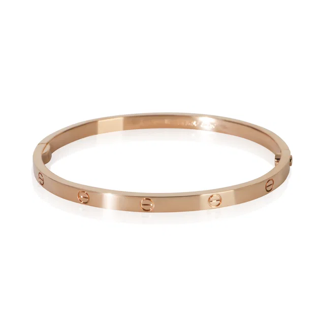 Cartier Rose Gold Small Model Love Bracelet 18k in Pink from HEWI