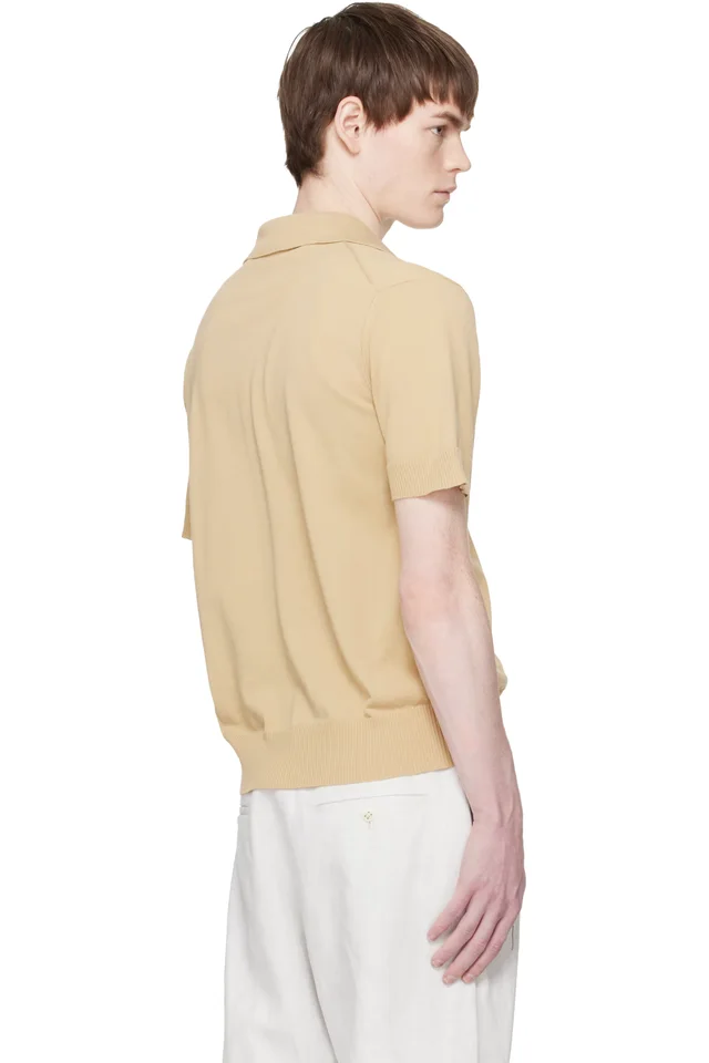 Vivienne Westwood Beige Polo Cardigan, photo 3 of 4 from SSENSE