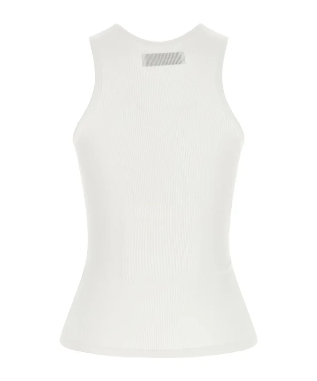 Vivienne Westwood Gold Orb 90s Ribbed Tank Top, photo 2 of 6 from SENSER