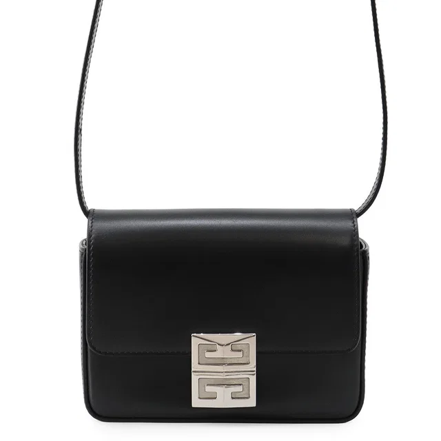 Givenchy 4G Cross Body Bag BlackBB50HDB15S-001 Calf Leather Size Small in Calfskin from GALLERY RARE