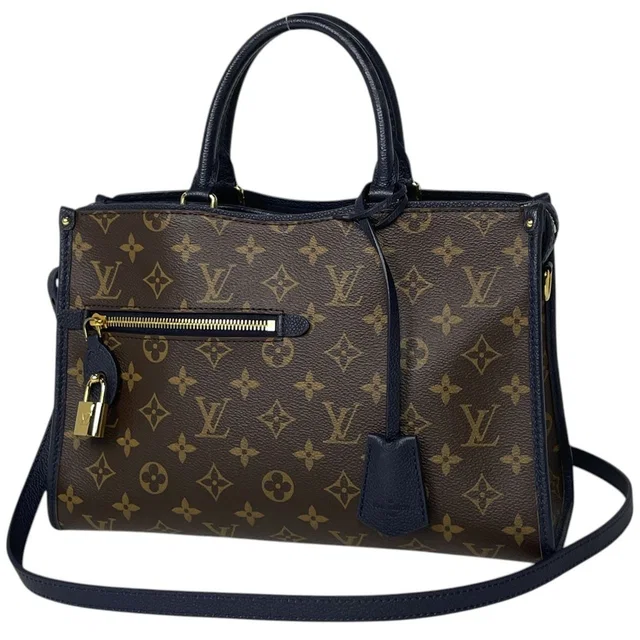 Louis Vuitton Popincourt PM Tote Bag Monogram Brown Marine in Brown from The Reluxe