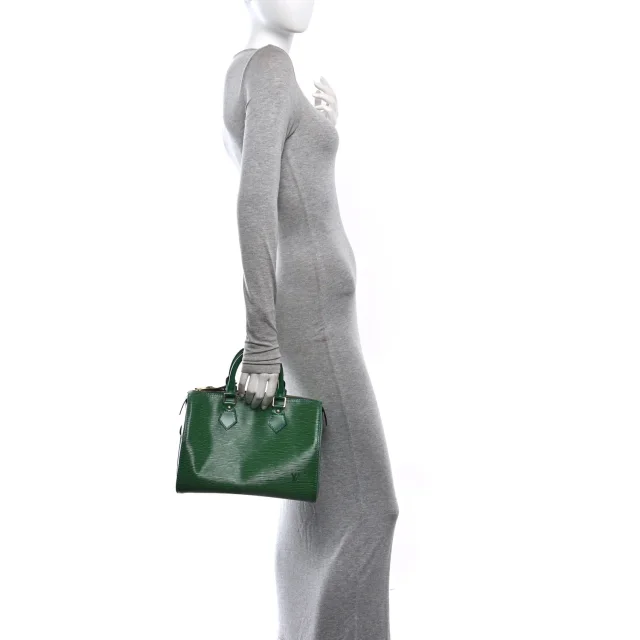 Louis Vuitton Epi Speedy 25 Borneo in Suede from FASHIONPHILE, photo 2 of 8