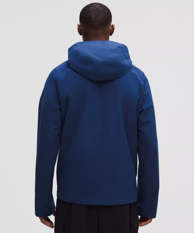lululemon Stretch Glyde Waterproof Jacket in Clubhouse Blue, photo 3 of 10 from lululemon