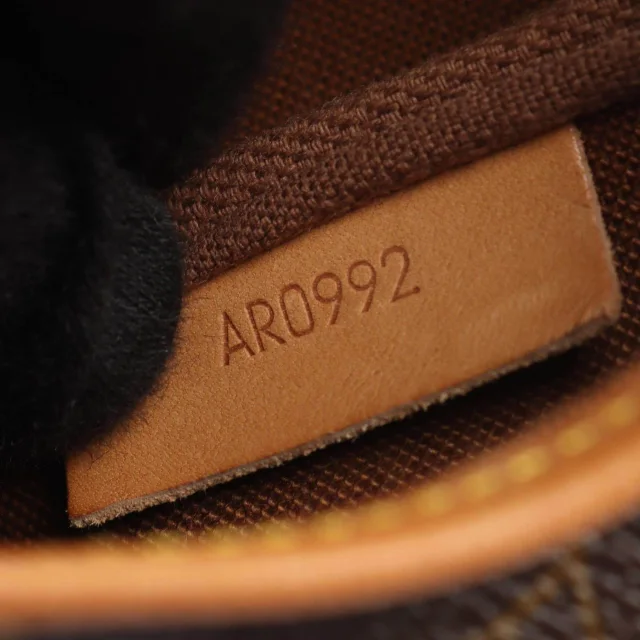 Louis Vuitton Saumur Monogram Shoulder Bag in Brown Canvas from LuxUness, photo 6 of 10