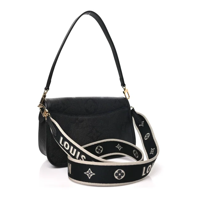 Louis Vuitton Empreinte Monogram Giant Diane Black in Black Caviar leather from FASHIONPHILE, photo 3 of 10