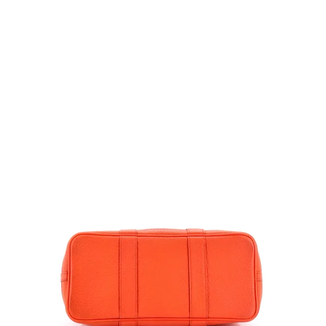 Hermès Garden Party Tote Toile and Leather 30 in orange Leather from Rebag, photo 4 of 7