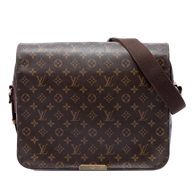 Brown Louis Vuitton Monogram Abbesses Crossbody Bag in Brown Coated canvas from Designer Revival