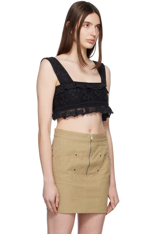 Isabel Marant Black Mecelia Camisole, photo 2 of 2 from SSENSE