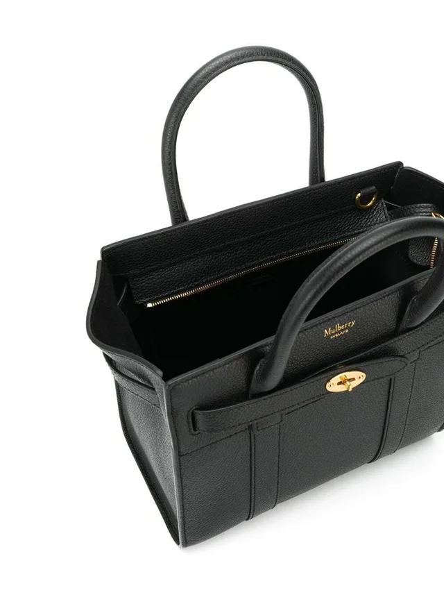 Mulberry Handbag 'Batswater Small' in Black Leather for Women in Black 100% Calf, photo 8 of 8 from Gaudenzi Boutique
