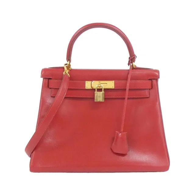 Hermès Vintage Kelly 28 in Box leather from The Reluxe