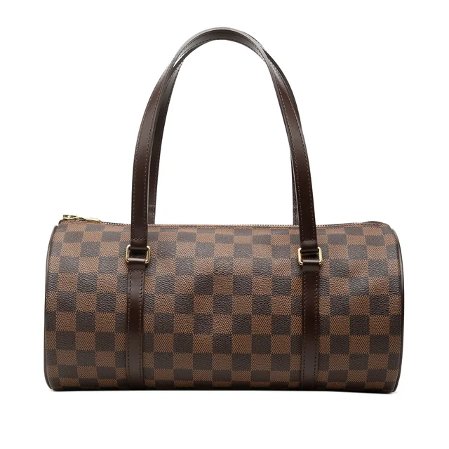 Brown Louis Vuitton Damier Ebene Papillon 30 Handbag in Brown Canvas from Designer Revival, photo 1 of 1