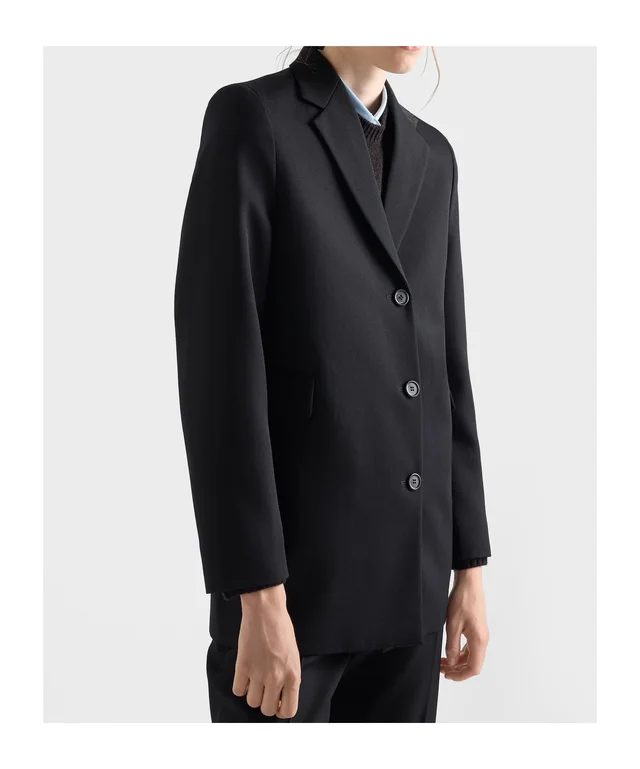 Prada single-breasted gabardine jacket, photo 4 of 6 from SENSER