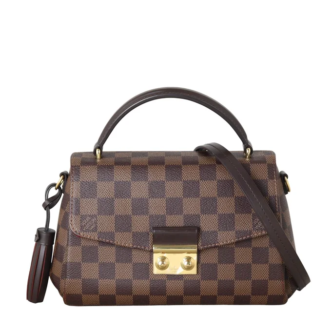 Louis Vuitton Croisette Damier Ebene in Brown Coated canvas from Luxe.It.Fwd