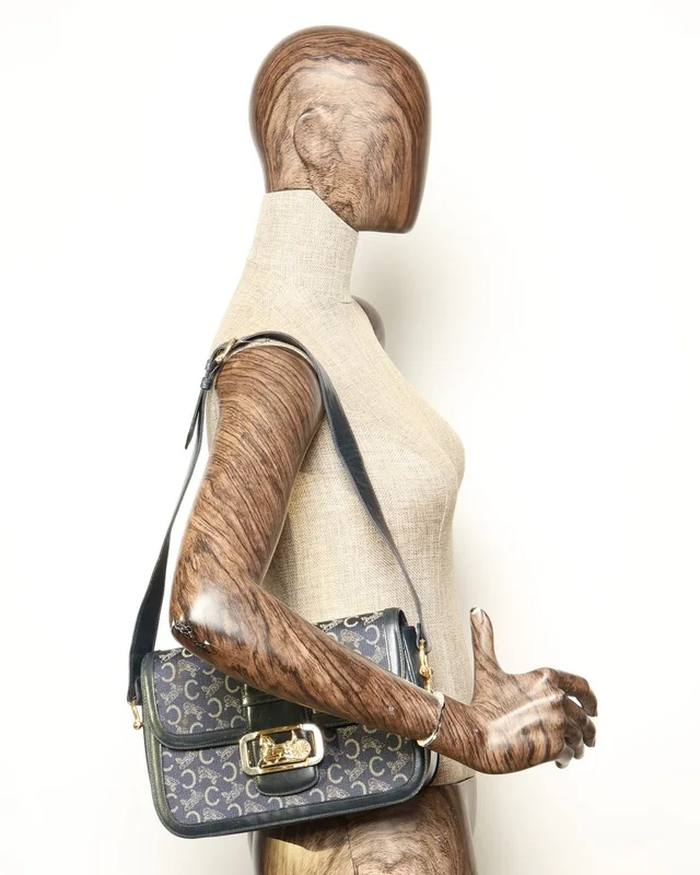 Celine C Macadam Shoulder Bag in Canvas from A Retro Tale, photo 11 of 11