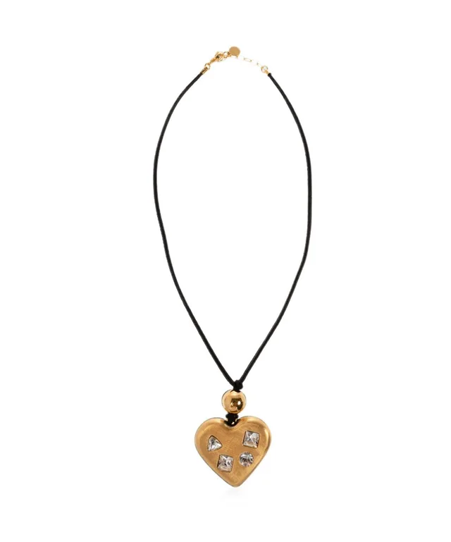 Jacquemus Crystal Heart Pendant Necklace from SENSER, photo 1 of 1