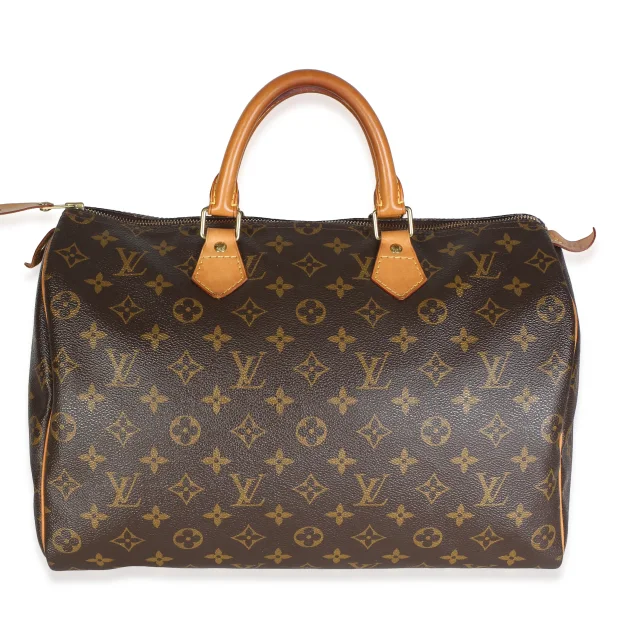 Louis Vuitton Monogram Canvas Speedy 35 in Coated canvas from myGemma