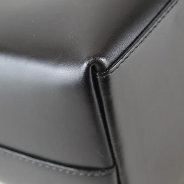 Gucci Bamboo Leather 2way Shoulder Bag in Black Leather from LuxUness, photo 9 of 9