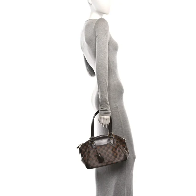 Louis Vuitton Damier Ebene Verona PM in Brown Coated canvas from FASHIONPHILE, photo 2 of 9