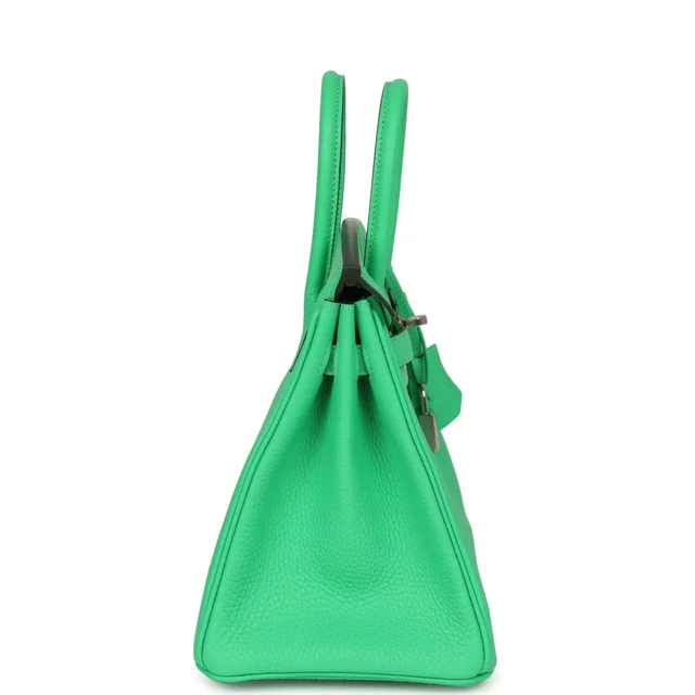 Hermès Birkin 25 Vert Comics Togo Palladium Hardware in Green Togo leather from Madison Avenue Couture, photo 2 of 2