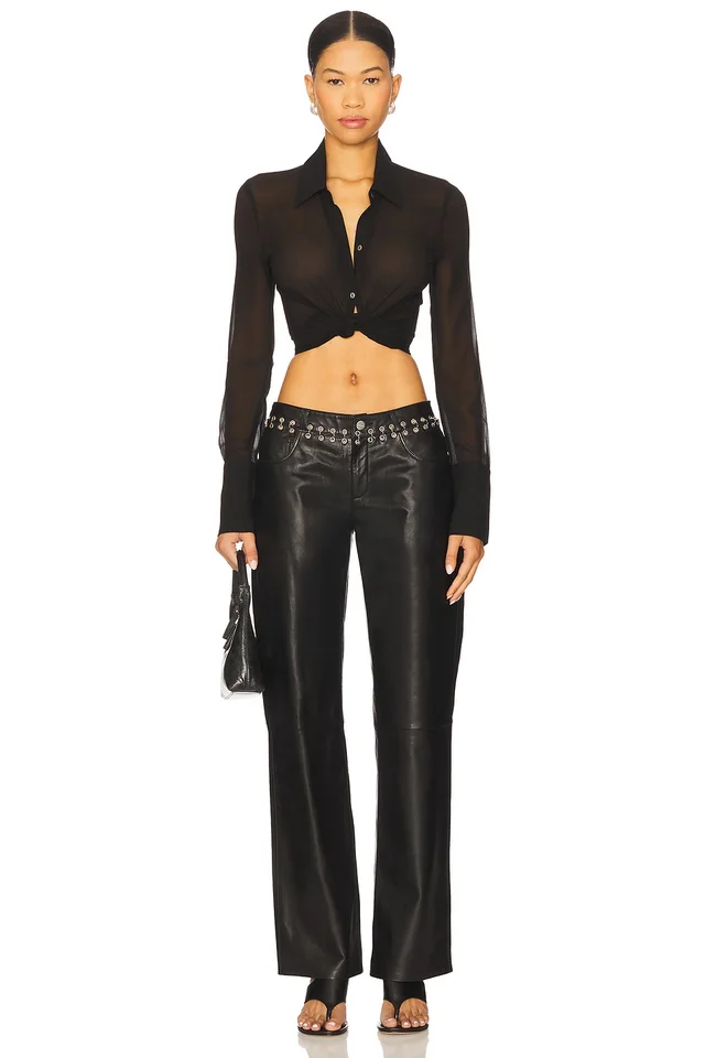 Miaou Josephina Pant in Black, photo 5 of 6 from REVOLVE (Canada)