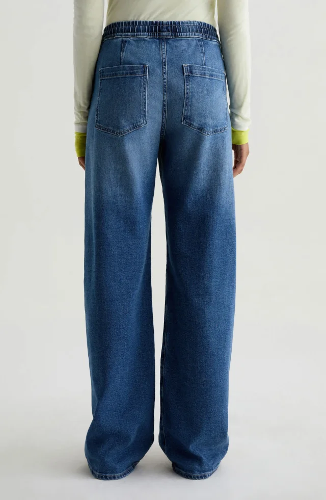 AG Adria Drawstring Low Rise Wide Leg Jeans, photo 3 of 8 from Nordstrom Rack