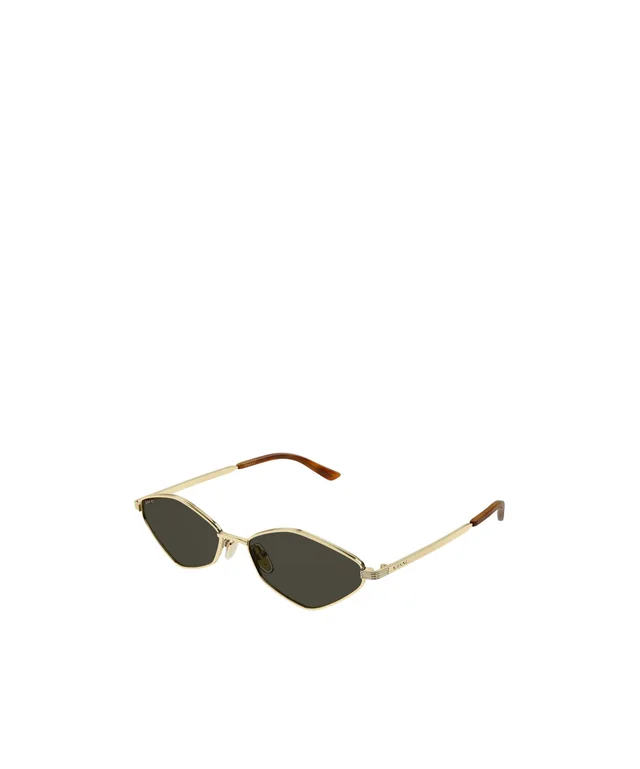 Gucci Eyewear Geometric Frame Sunglasses, photo 2 of 4 from SENSER