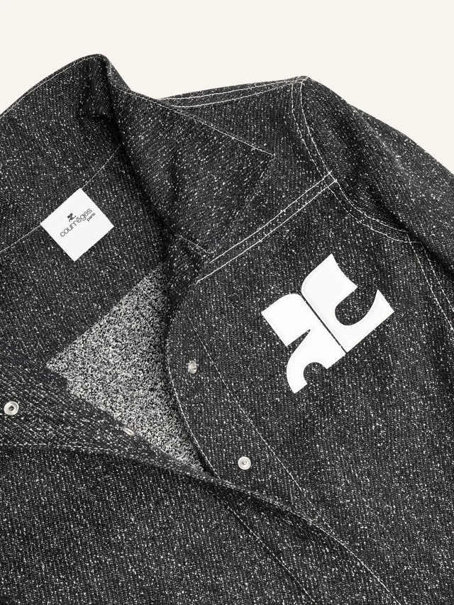 Courrèges Stand-Collar Denim Jacket, photo 2 of 6 from SENSER