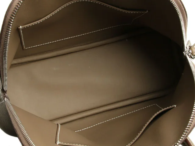 Hermès Etoupe Epsom Bolide 1923 in Taupe Epsom leather from Ann's Fabulous Finds, photo 9 of 10