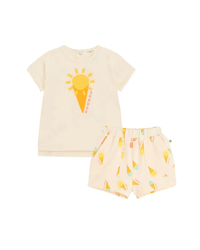 The Bonnie Mob The Bonniemob Tee & Short Set, image 1 of 1 from Gilt
