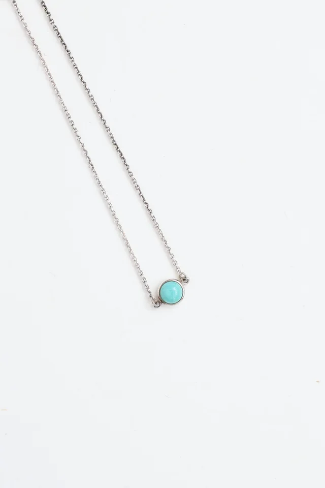 Tiffany & Co. Elsa Peretti Sterling Silver By The Yard Turquoise Bracelet in Blue from VSP Consignment, photo 2 of 2