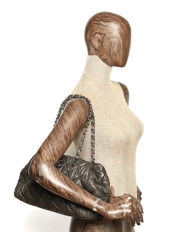 Chanel Bubble Quilt Bowling Bag in Leather from A Retro Tale, photo 9 of 9