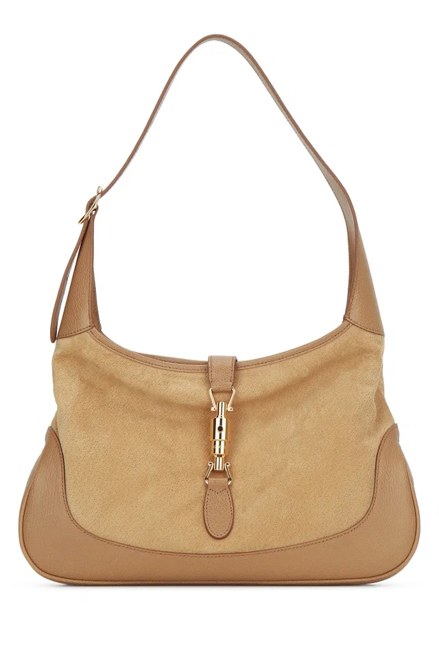 Gucci Jackie 1961 Shoulder Bag — Beige Calf Skin in Beige Calfskin from HEWI