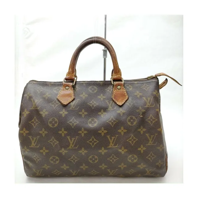 Louis Vuitton Monogram Speedy 30 Boston Bag in Leather from Bagriculture