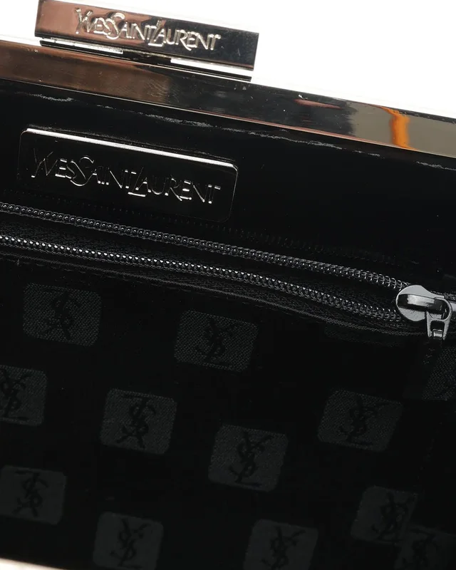Patent YSL Clasp Top Handle Bag in Patent leather from A Retro Tale, photo 11 of 14