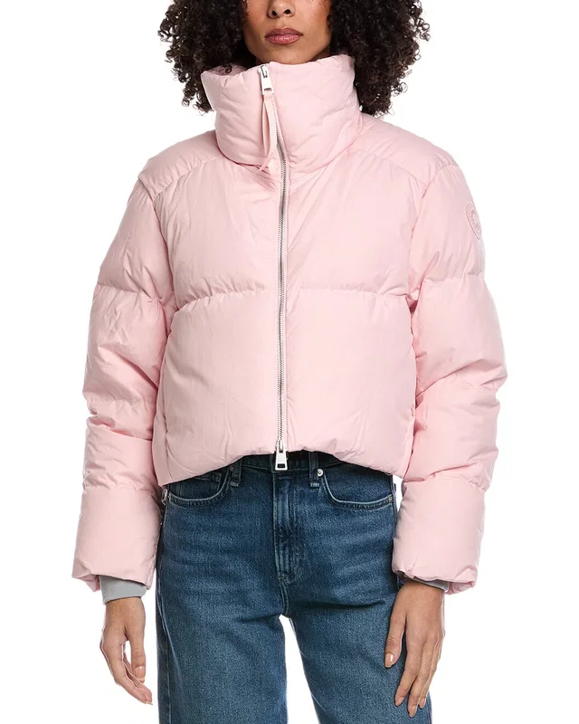 Canada Goose Garnet Cropped Puffer in Multi, image 1 of 1 from Gilt