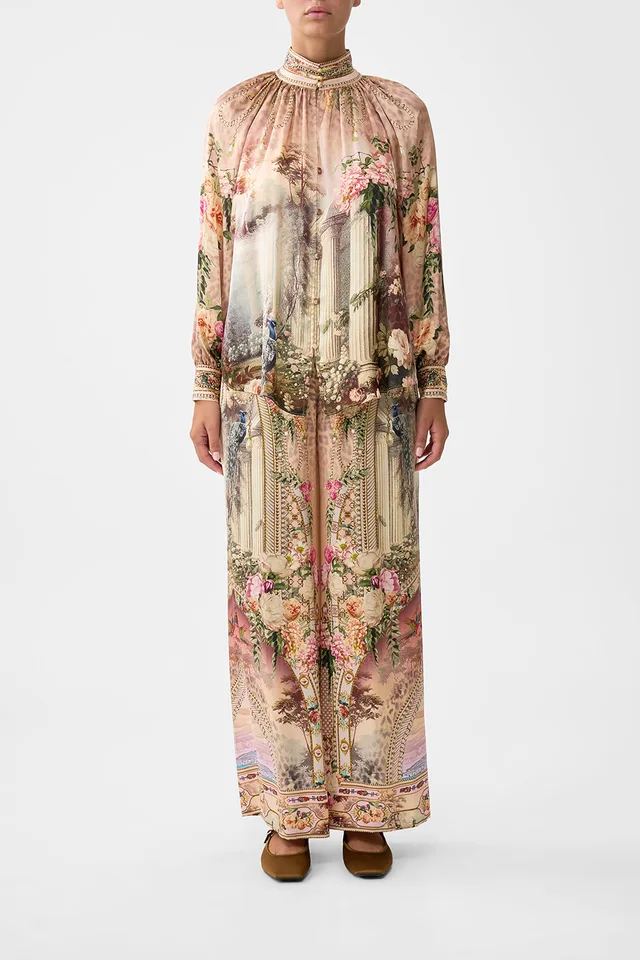 Camilla eBoutique RAGLAN BUTTON UP SHIRT WATERCOLOUR WONDERLAND from CAMILLA, photo 1 of 1