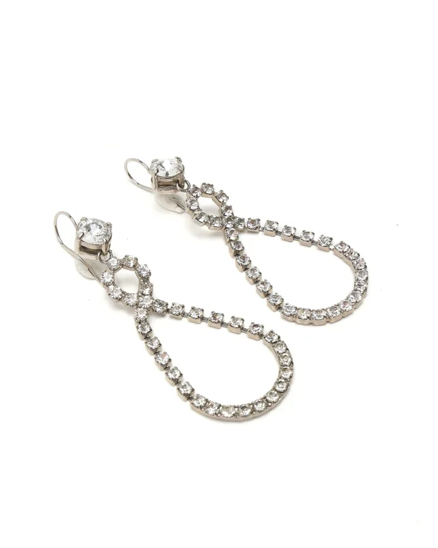 Miu Miu Rhinestone Earrings from A Retro Tale, photo 2 of 3