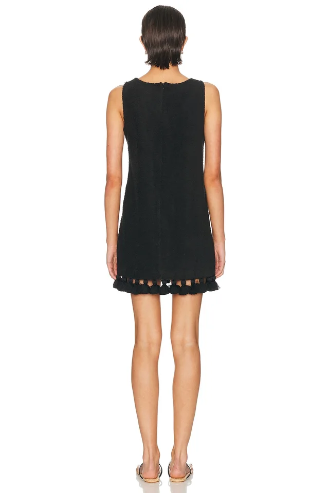 Cap d'Antibes Manon Courte Dress in Black, photo 2 of 2 from FWRD
