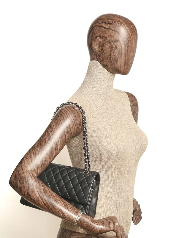 Chanel Classic Medium Double Flap Bag in Woven leather from A Retro Tale, photo 11 of 11